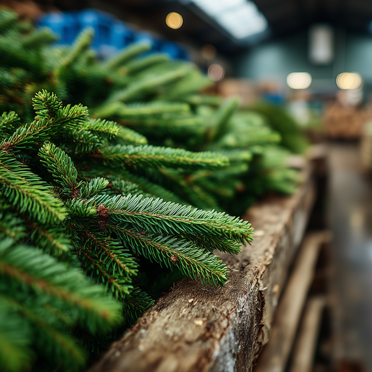 Nordmann Fir Christmas Tree Foliage (8 kg Box)